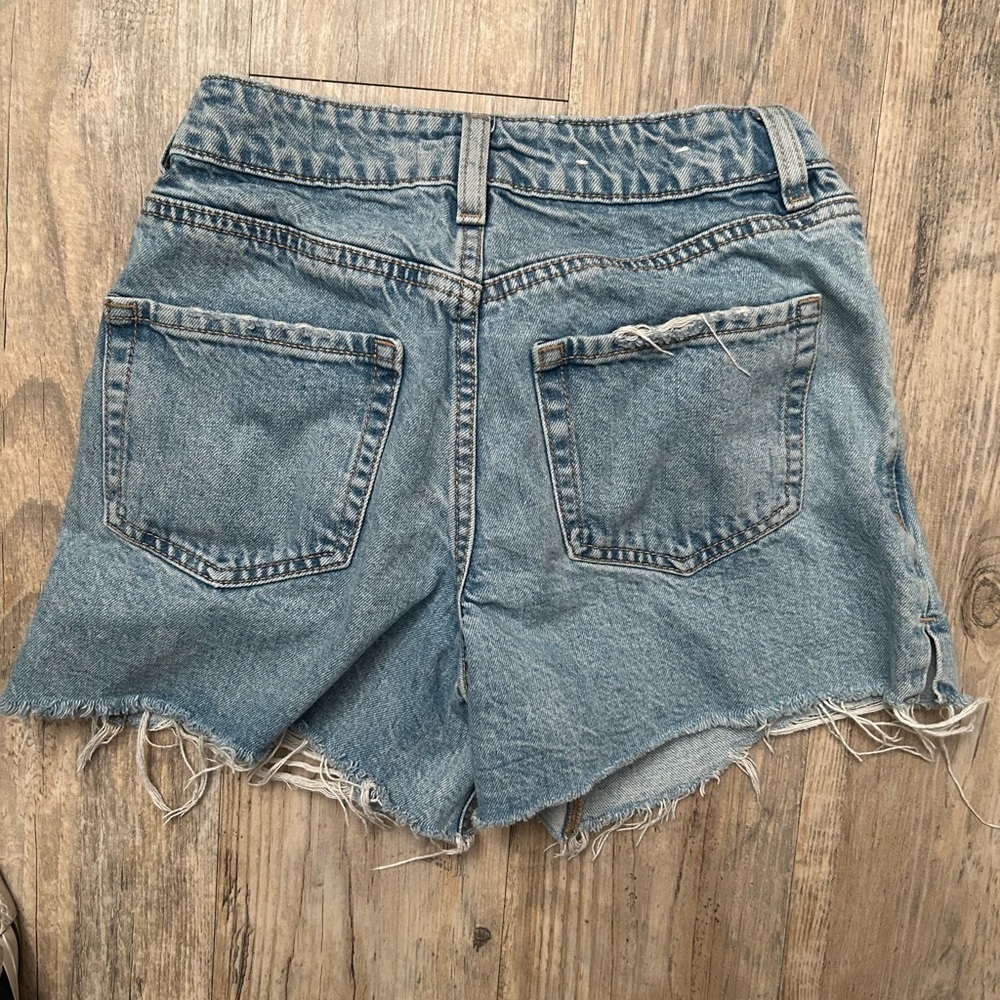 Garage Blue Jean Shorts